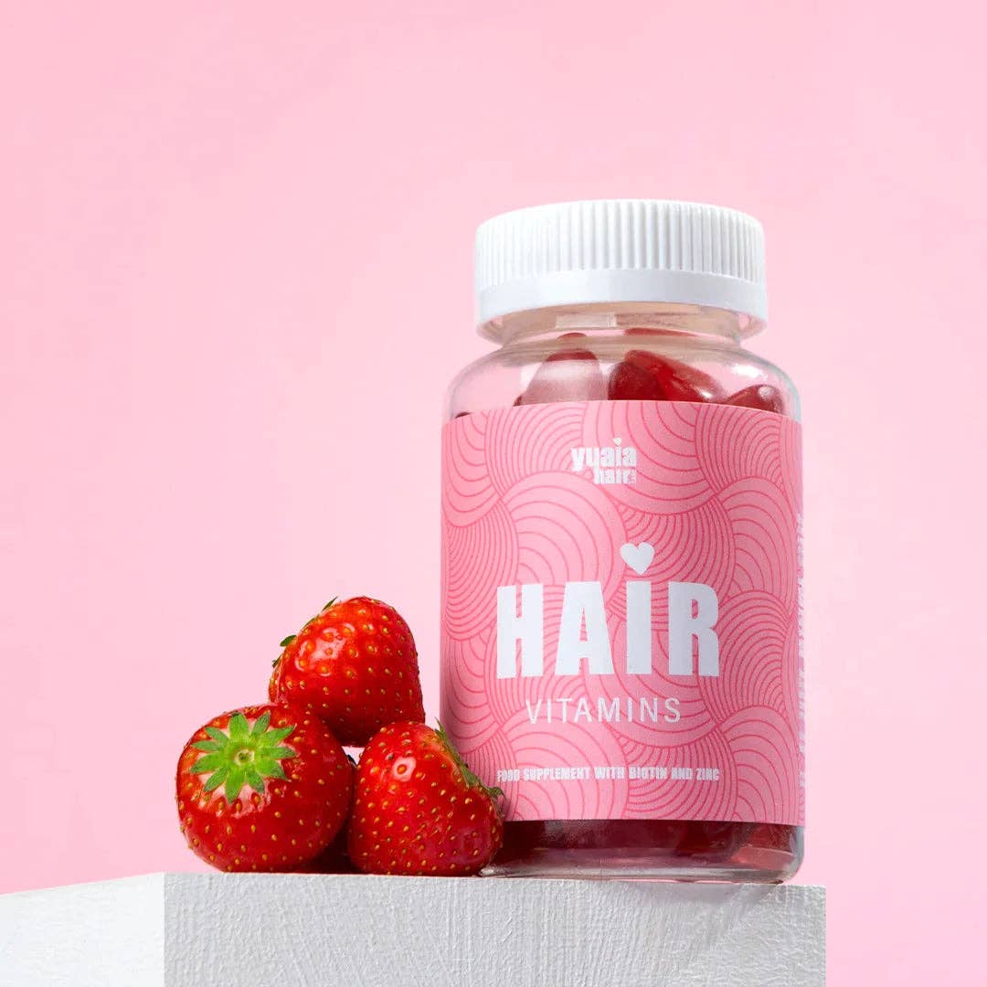 Hårvitaminer med biotin, zink og bambusekstrakt - veganske