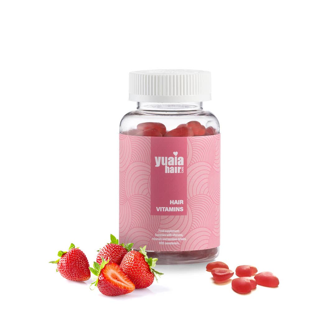 Hårvitaminer med biotin, zink og bambusekstrakt - veganske