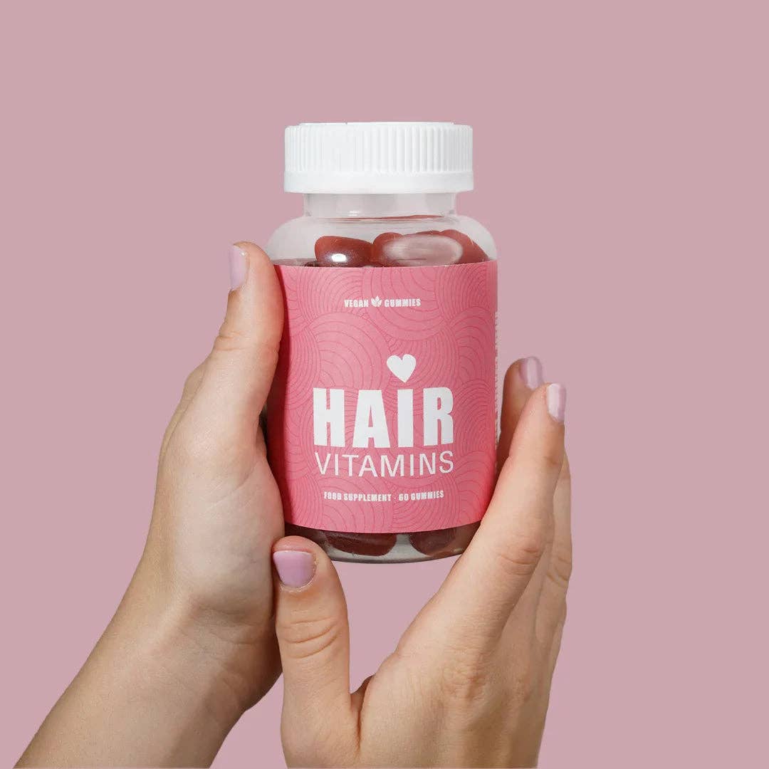 Hårvitaminer med biotin, zink og bambusekstrakt - veganske