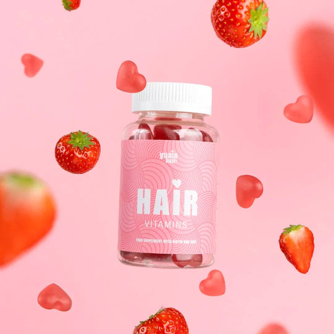Hårvitaminer med biotin, zink og bambusekstrakt - veganske
